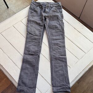 Classic Gray Straight Leg Women's Jeans